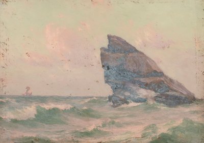 Zeegezicht, c.1900 door John Fraser