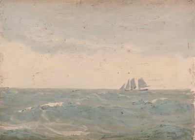 Zeegezicht, ca. 1900 door John Fraser