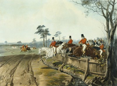 Full Cry (gegraveerd door Huffman en Mackrill) door John Frederick Herring Snr