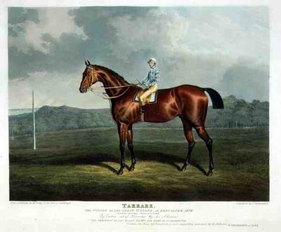 Tarrare, de winnaar van de Great St. Leger in Doncaster door John Frederick Herring Snr