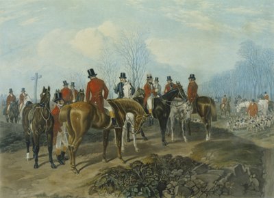The Meet (gegraveerd door Huffman en Mackrill) door John Frederick Herring Snr