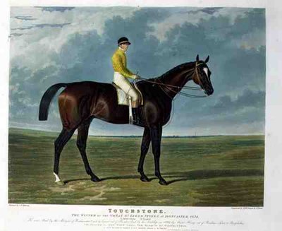 Touchstone, winnaar van de Great St. Leger Stakes in Doncaster door John Frederick Herring Snr