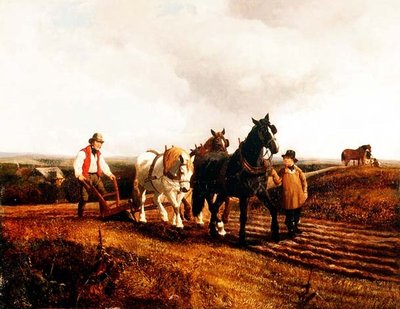 Ploegen door John Frederick Herring Jnr