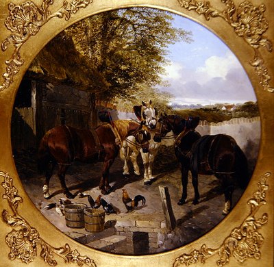 Stalplaats door John Frederick Herring Jnr