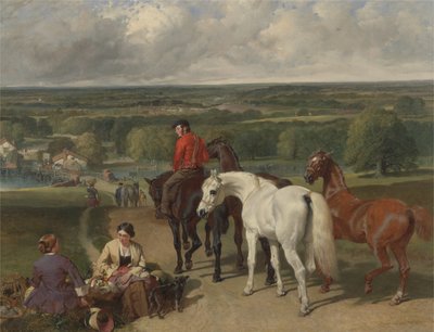 Oefening van de koninklijke paarden, 1847-55 door John Frederick Herring Senior