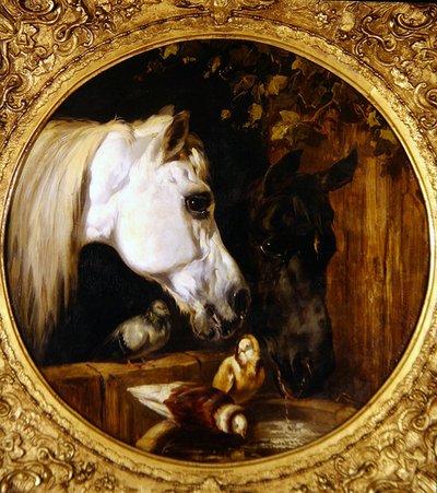 In de stal door John Frederick Herring Senior