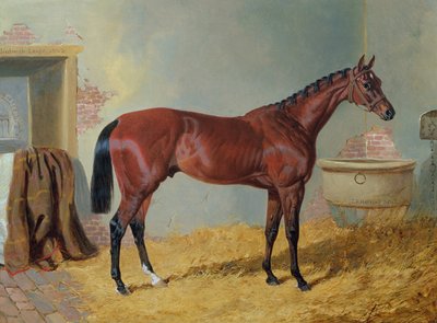 Nutwith in een stal door John Frederick Herring Senior