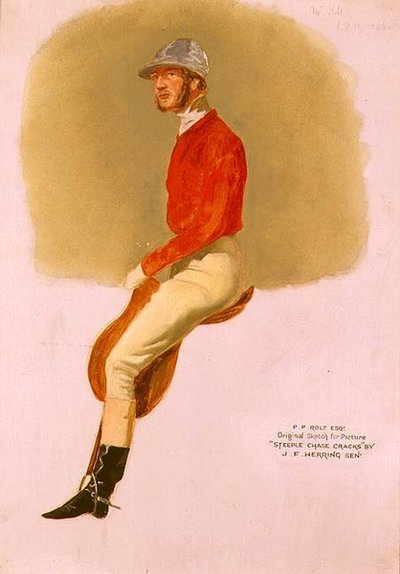 Portretschets van P.P. Rolt Esq. voor 