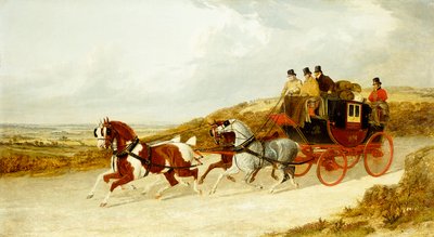 De Edinburgh en Londen Royal Mail, 1838 door John Frederick Herring Senior