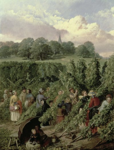 De Hopplukkers door John Frederick Herring Senior