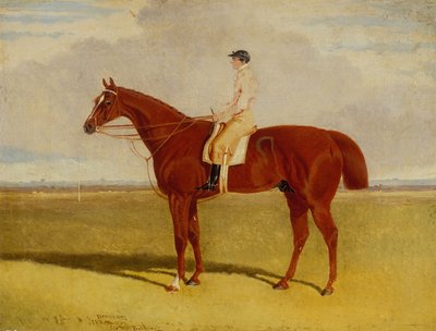 Plenipotentiary met P. Conolly bij Six Mile Bottom, Newmarket door John Frederick Jr. Herring