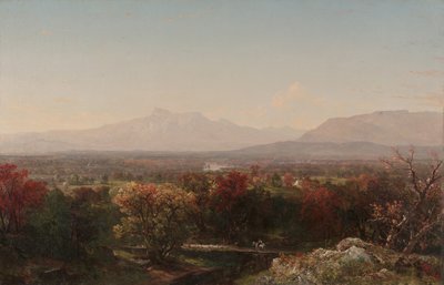 Een oktoberdag in de Witte Bergen door John Frederick Kensett