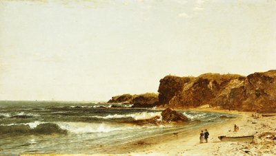 Veertig Treden, Newport, Rhode Island, 1871 door John Frederick Kensett
