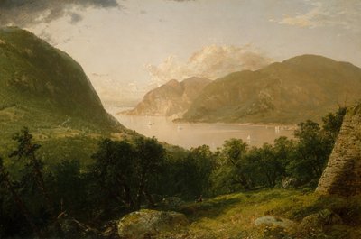 Hudson River Scene door John Frederick Kensett