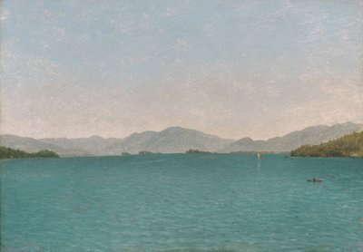 Lake George, Vrije Studie door John Frederick Kensett