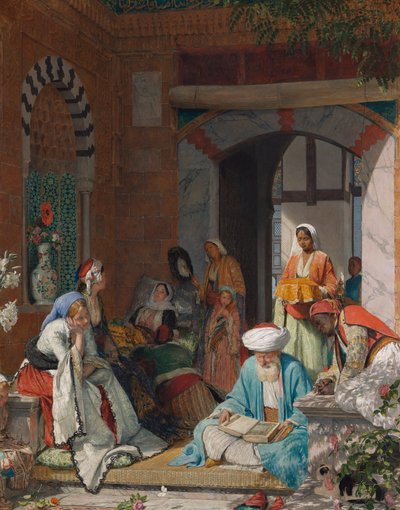 En het gebed des geloofs zal de zieke redden door John Frederick Lewis