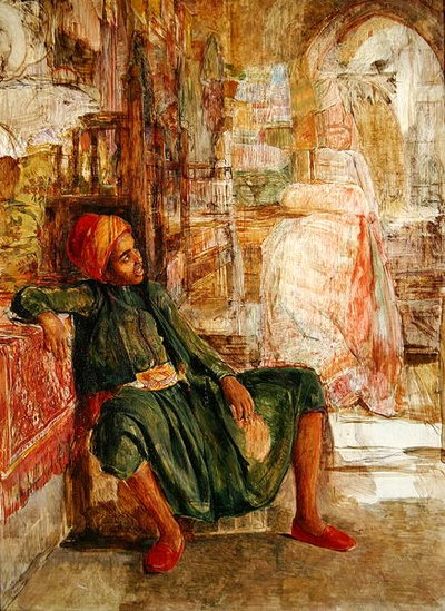 Ebdul Hadi, een portretstudie door John Frederick Lewis