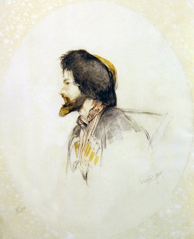 Portret van een Oosterse Heer door John Frederick Lewis