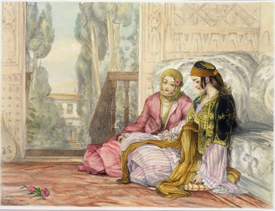 De Harem, plaat 1 uit 