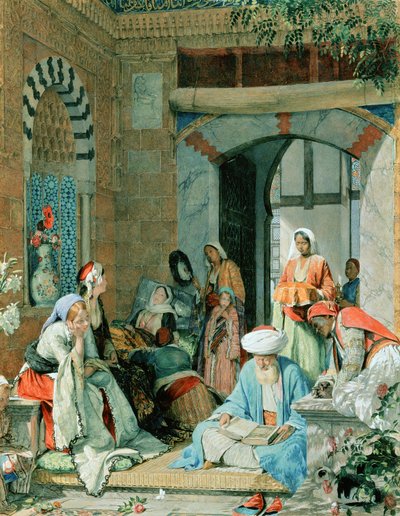 Het gebed van de gelovigen zal de zieken genezen door John Frederick Lewis