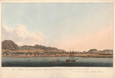 Zicht op het Eiland St. Christopher door John Frederick Miller
