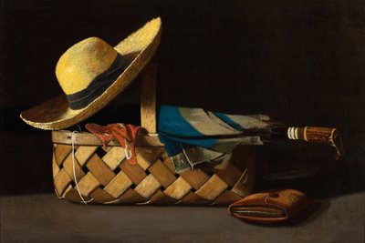 Marktmand, hoed en paraplu door John Frederick Peto