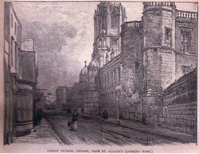 Christchurch, Oxford, vanaf St Aldate