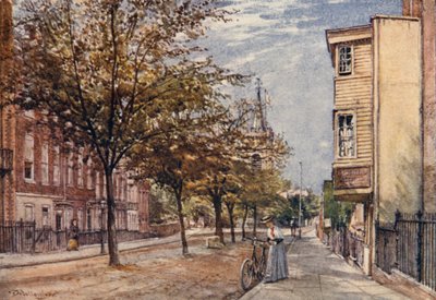Church Row, Hampstead door John Fulleylove