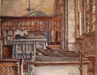 Crosby-monumenten in de kerk van Great St. Helen