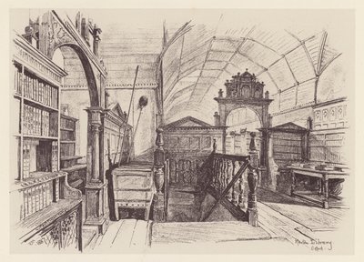 Merton Bibliotheek door John Fulleylove