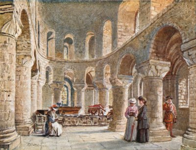Normandische kapel van St. John, in de toren door John Fulleylove