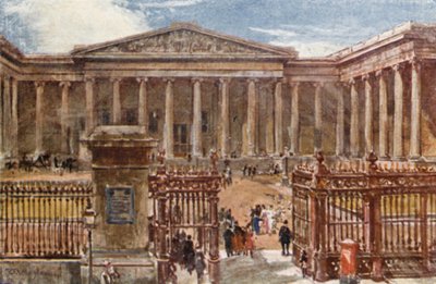 Het British Museum door John Fulleylove