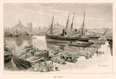 De Docks door John Fulleylove
