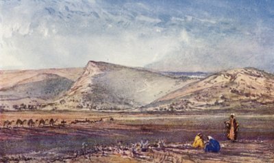 De heuvels rond Nazareth, vanaf de vlakte van Esdraelon door John Fulleylove