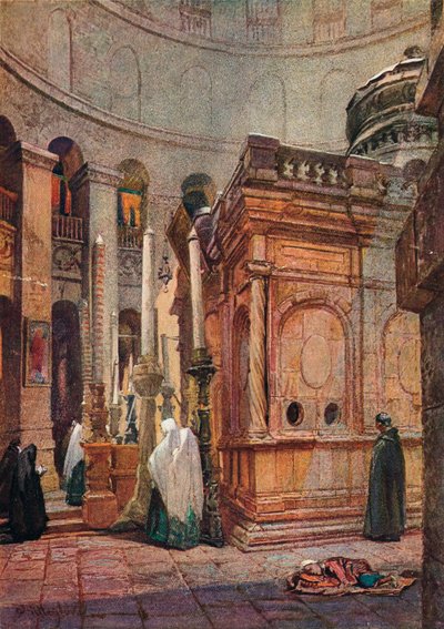 De Rotunda en Kapel van het Heilig Graf, 1902 door John Fulleylove