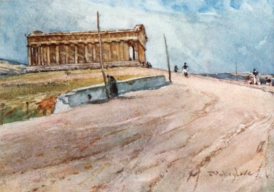 De Tempel van Theseus vanuit het noordwesten door John Fulleylove