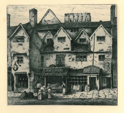 Oude Huizen, Digbeth, Walsall, uit 