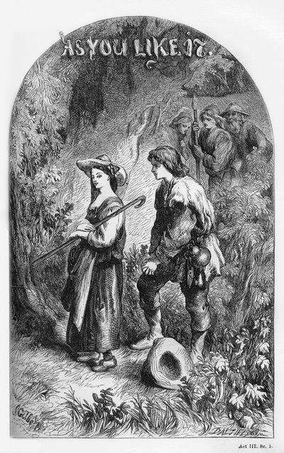 Zoals je het leuk vindt door William Shakespeare door John Gilbert
