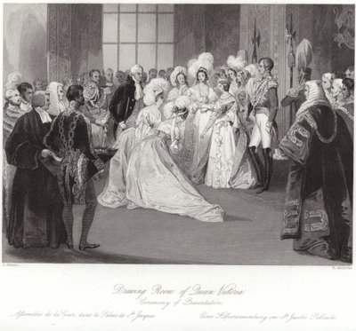 Salon van Koningin Victoria door John Gilbert