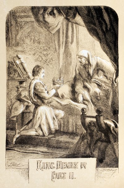 Henry IV, Deel II, 1890 door John Gilbert