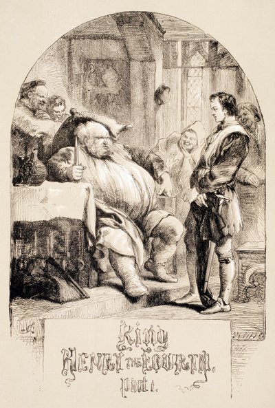 Henry IV, Deel I, 1890 door John Gilbert
