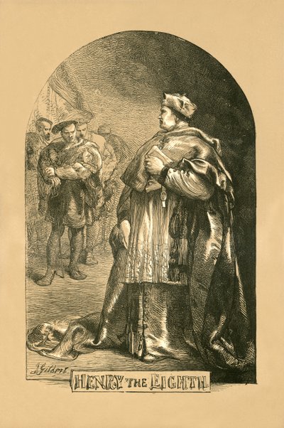 Hendrik VIII door John Gilbert
