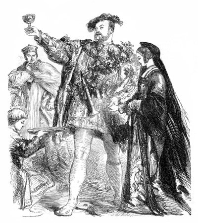 Hendrik VIII door William Shakespeare door John Gilbert