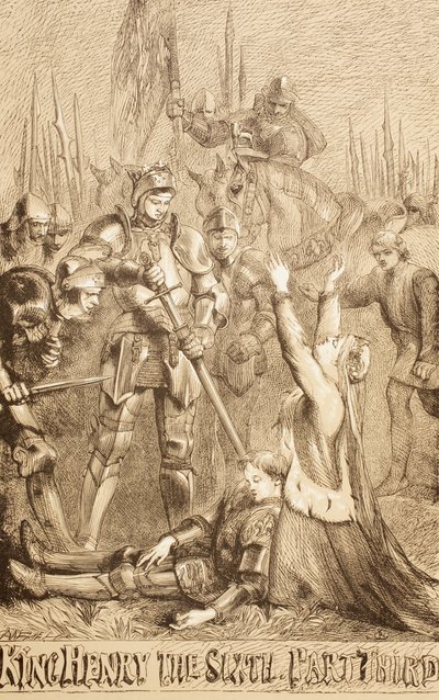 Henry VI, Deel III, 1890 door John Gilbert