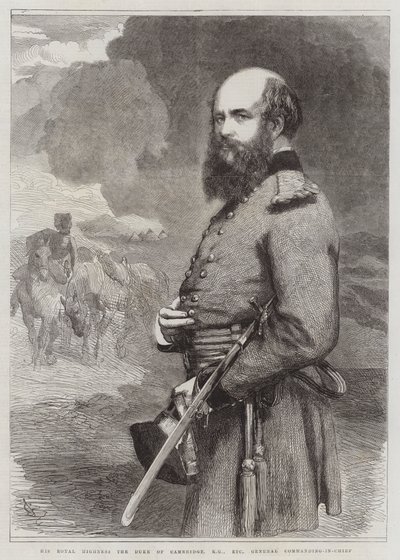 Zijne Koninklijke Hoogheid de Hertog van Cambridge, KG, enz., Algemeen bevelhebber door John Gilbert