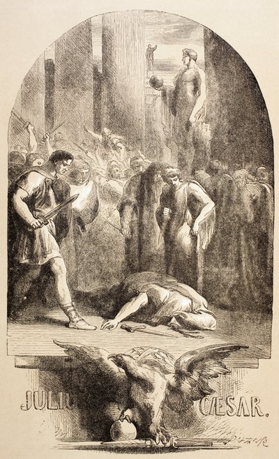 Julius Caesar, 1890 door John Gilbert