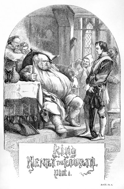 Koning Hendrik IV door John Gilbert