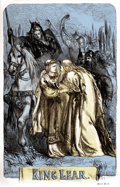 Koning Lear door John Gilbert