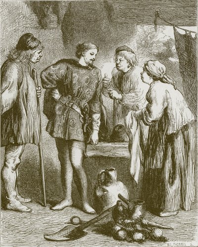 De koning en de molenaar van Mansfield door John Gilbert