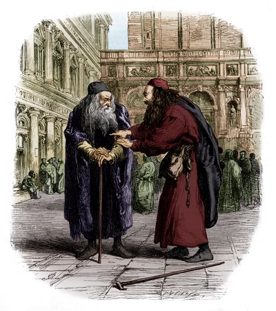 De Koopman van Venetië door John Gilbert